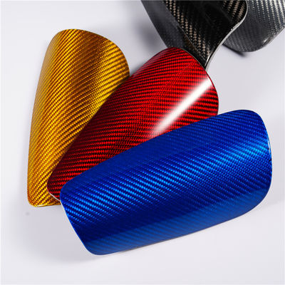 ฟุตบอล Shin Guard Holder สายคาร์บอนไฟเบอร์ 3K Twill การป้องกันพื้นฐาน Shin