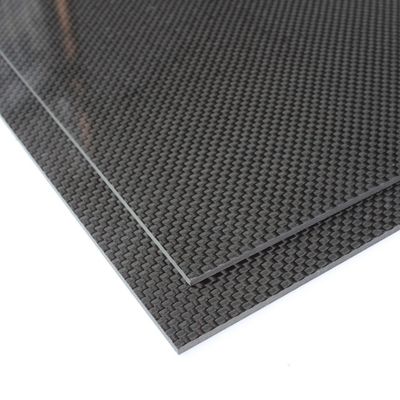 กระดาษแผ่นไฟเบอร์คาร์บอน 1mm 1.5mm 2mm 2.5mm 3mm สําหรับ Cnc