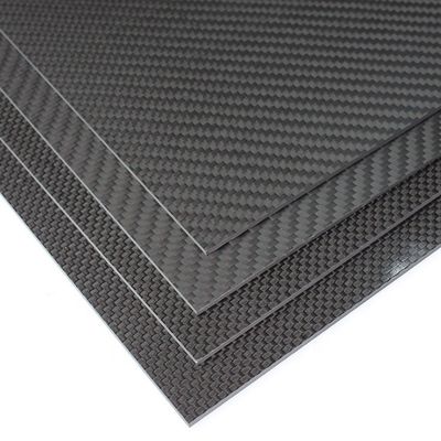 1 4 &quot; 1 8 นิ้ว กระดาษใยคาร์บอน 1 มิลลิเมตร 400x500 มิลลิเมตร 100% ของจริง