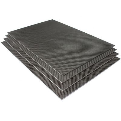1 4 &quot; 1 8 นิ้ว กระดาษใยคาร์บอน 1 มิลลิเมตร 400x500 มิลลิเมตร 100% ของจริง
