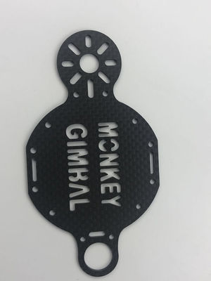 แผนไฟเบอร์คาร์บอน 100% น้ําหนักเบา 3k ใบไฟเบอร์คาร์บอน CNC ส่วนไฟเบอร์คาร์บอนตามสั่ง ด้วยราคาโรงงาน
