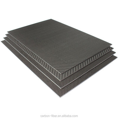 โรงงานขายดีที่สุด 3mm 3k ผนังใยคาร์บอน laminated ในผ้าใยคาร์บอน 200 * 300mm
