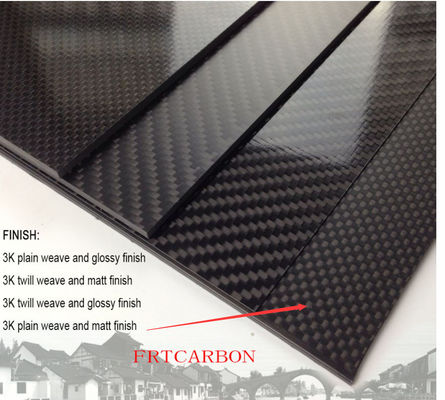 โรงงานขายดีที่สุด 3mm 3k ผนังใยคาร์บอน laminated ในผ้าใยคาร์บอน 200 * 300mm