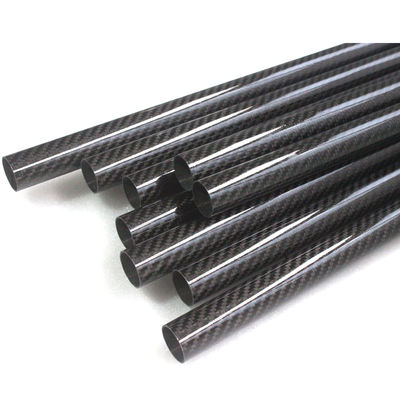 2 &quot; 3&quot; 2 มิลลิเมตร ก๊าบคาร์บอน ไฟเบอร์ทับ ก๊าบคาร์บอน ไฟเบอร์โพล โพลต์โพลต์ กว้างใหญ่ 18x16x1000mm