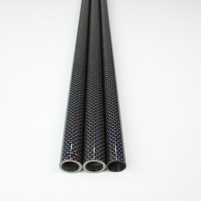 2 &quot; 3&quot; 2 มิลลิเมตร ก๊าบคาร์บอน ไฟเบอร์ทับ ก๊าบคาร์บอน ไฟเบอร์โพล โพลต์โพลต์ กว้างใหญ่ 18x16x1000mm