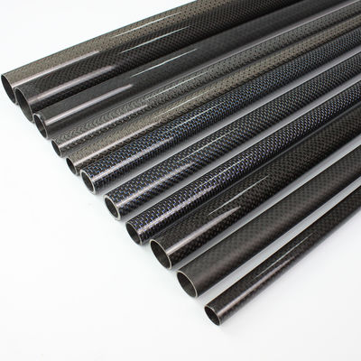 2 &quot; 3&quot; 2 มิลลิเมตร ก๊าบคาร์บอน ไฟเบอร์ทับ ก๊าบคาร์บอน ไฟเบอร์โพล โพลต์โพลต์ กว้างใหญ่ 18x16x1000mm