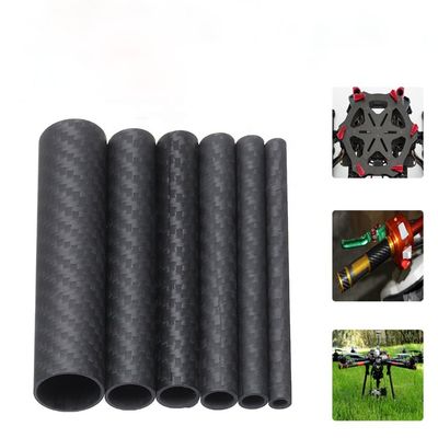 3 4&quot; 3 8&quot; 3k ผงใยคาร์บอน 10mm 12mm 15mm 18mm 22mm 30mm 40mm 50mm