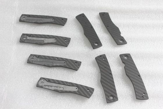 บริการ Cnc สายใยคาร์บอน สายใยคาร์บอนแผ่น CNC ส่วนแปรรูปสําหรับกรอบ copter / FPV