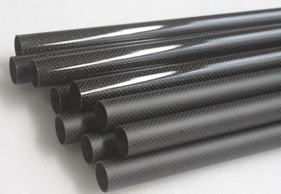 ท่อใยคาร์บอนความแข็งแรงสูง 21mm 22mm 23mm 24mm 25mm 30mm 35mm 38mm